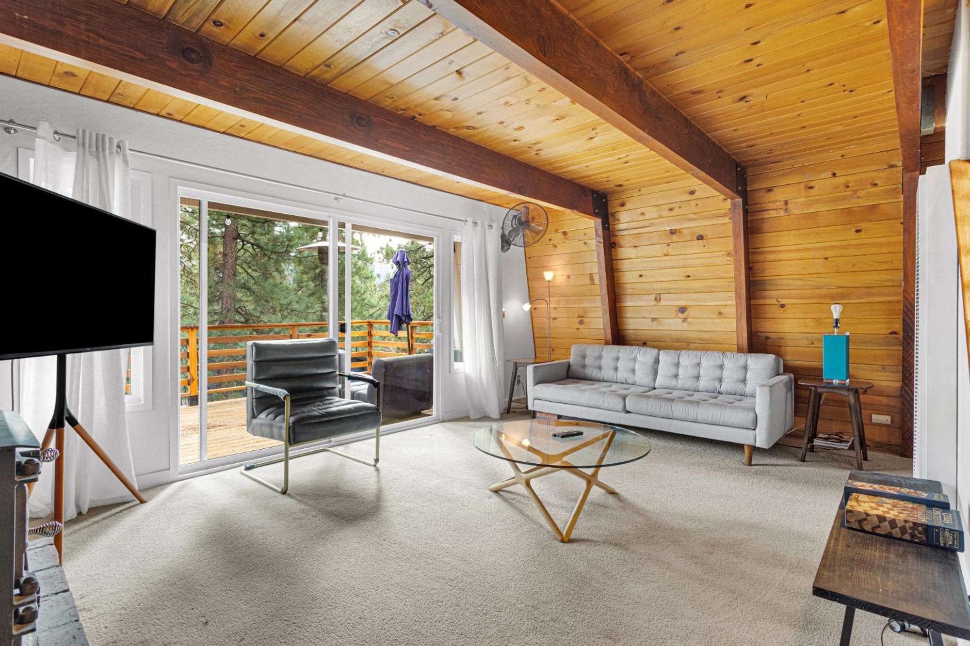 Cozy Crescent Tree Cabin Near Bear Mountain ビッグ・ベアー・レイク エクステリア 写真